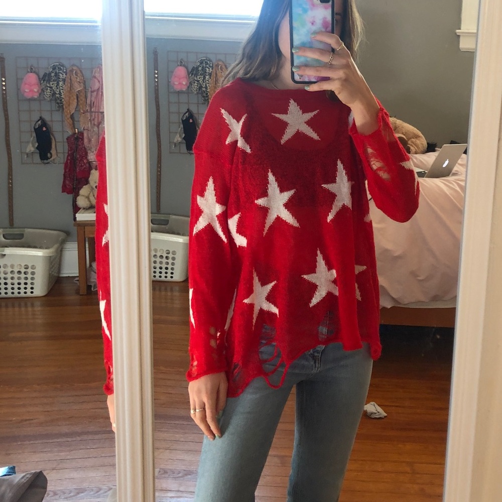 Wildfox star sweater